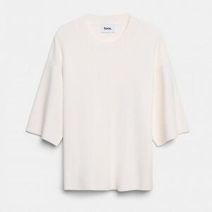 Women's White Long Sleeve Top